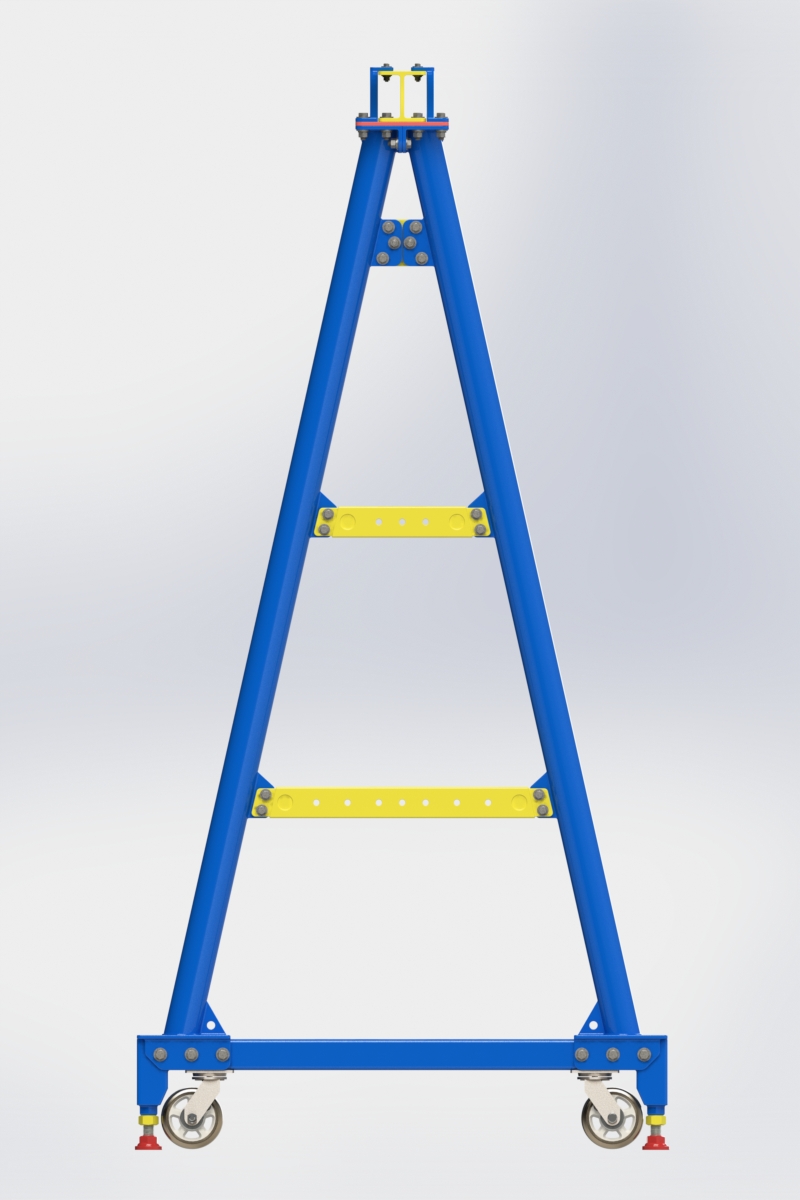 用SolidWorks軟件設(shè)計(jì)一款逼真的門(mén)式起重機(jī)