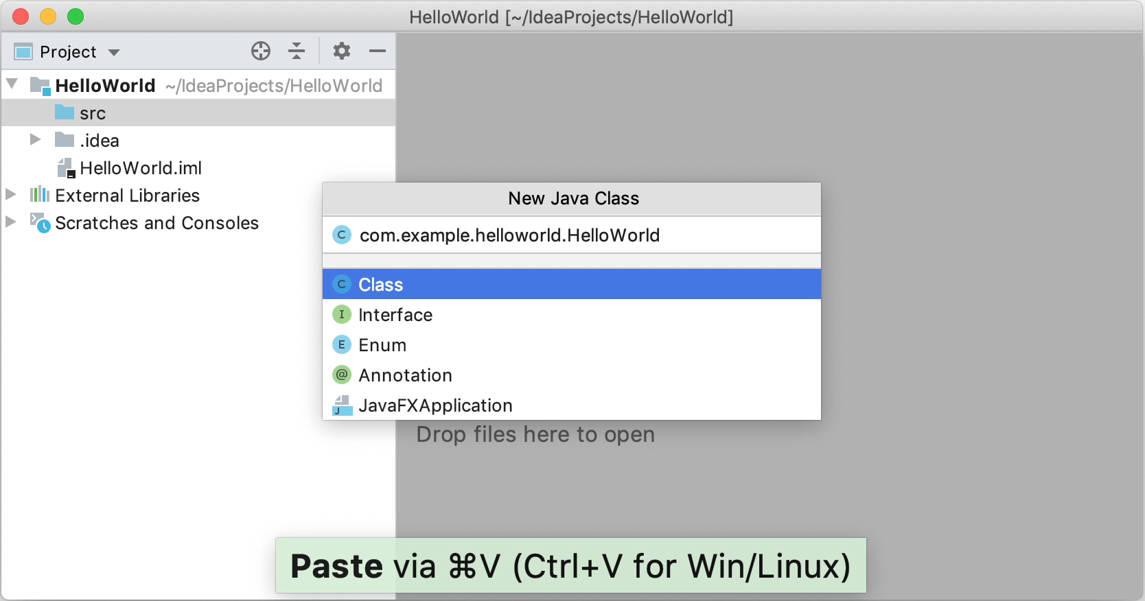 IntelliJ IDEA入門教程（六）：創(chuàng)建您的第一個(gè)Java應(yīng)用程序