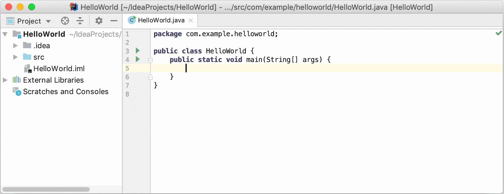IntelliJ IDEA入門教程（六）：創(chuàng)建您的第一個(gè)Java應(yīng)用程序